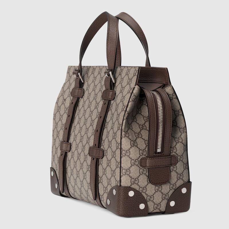 Gucci GG Tote with Leather Details Shoulder Bag 643814